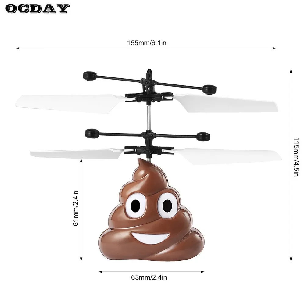OCDAY RC летающий шар Дрон вертолет Волшебная инфракрасная индукция диско-полет НЛО светодиодный шар сценическая лампа игрушки для детей Рождественский подарок