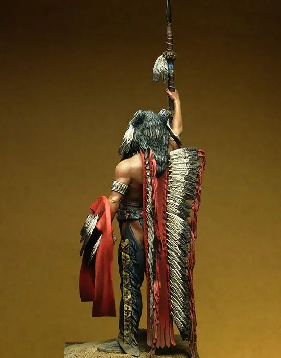 Сборочные неокрашенные весы 1/18 старинная хорошая подставка фигура 90 мм модель из