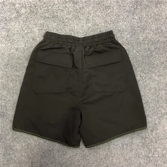 19SS RHUDE Rhude X Patron новая версия шорты мужские летние RHUDE сетки плавательный багажник 3 варианта унисекс молния шнурок шорты