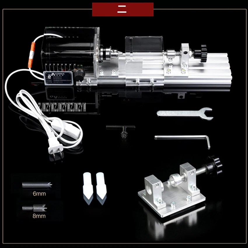 Многофункциональный микротокарный станок для деревообработки