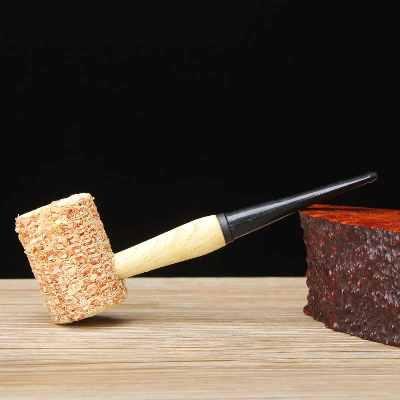 5 шт. трубка для табака среднего размера с черным акриловым мундштуком|tobacco pipe|smoking