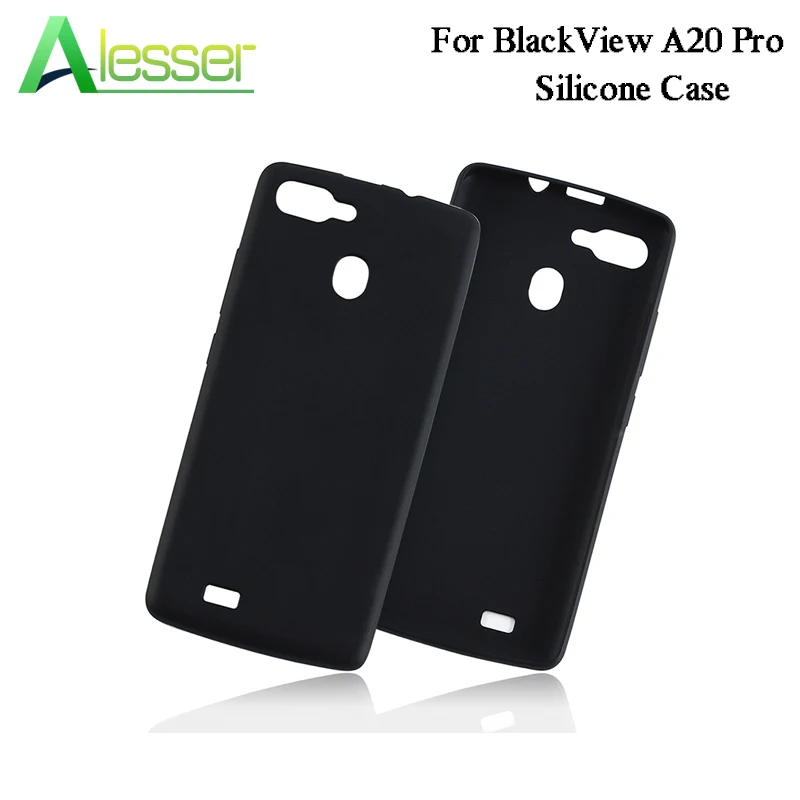 Алессер для BlackView A20 Pro силиконовый чехол Мягкий ТПУ задняя крышка защитный