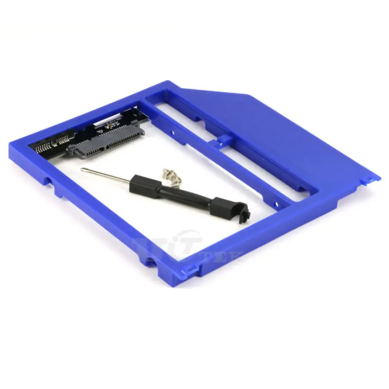 Чехол для жесткого диска 2nd HDD Caddy 9 5 мм SATA 3 0 2 дюйма дизайн корпуса Apple MacBook PRO Unibody