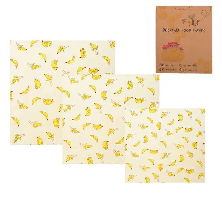 3 шт./компл. нулевые отходы пищи многоразовая обертка устойчивая пластиковая