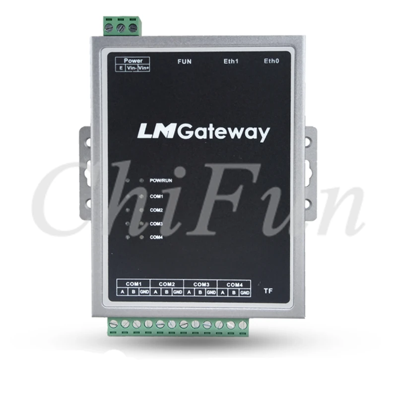 Шлюз Modbus BACnet IP MS/TP DLT645 в 4 последовательных порта RS485 и 2 Ethernet 10/100 Мбит/с|Детали