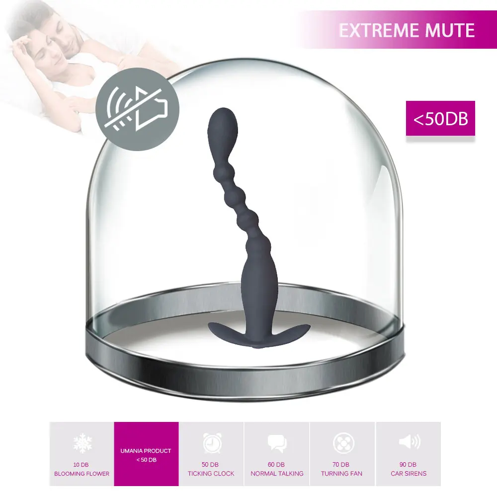 Беспроводной Анальный вибратор с дистанционным управлением для мужчин и женщин