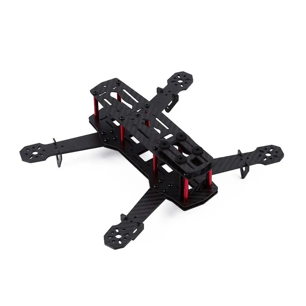Горячая Распродажа Qav250 углеродное волокно Qav 250 Рамка батареи двигатели Tamiya Hsp Fpv