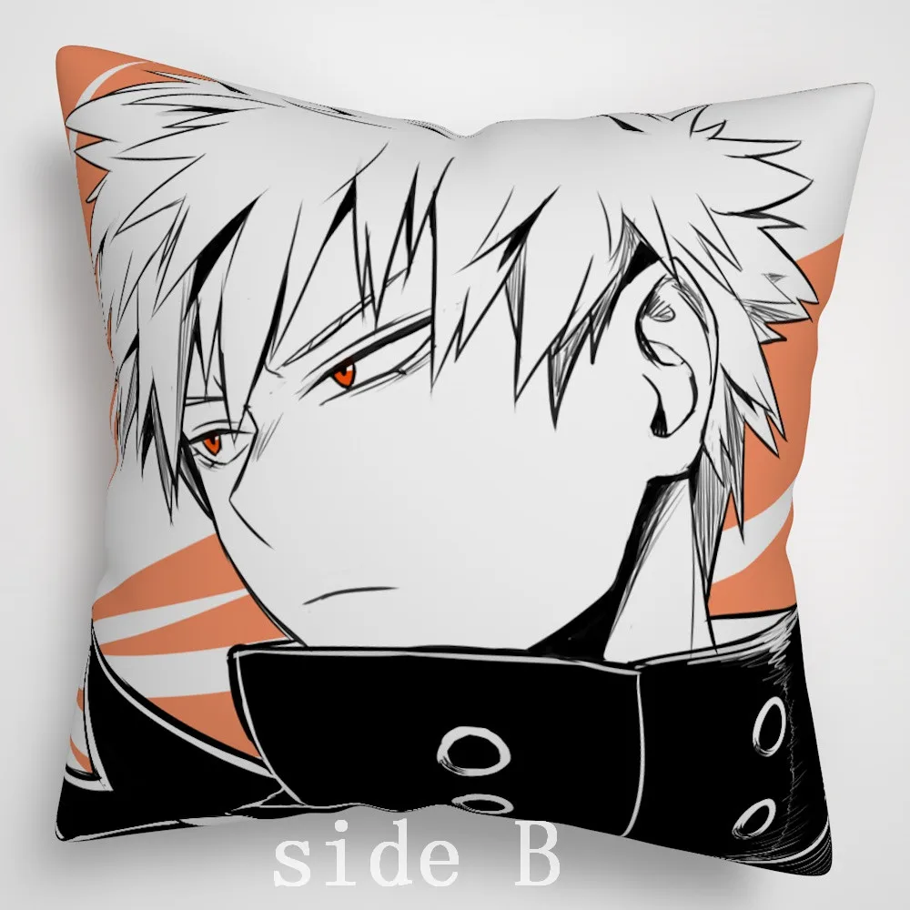 Suef Аниме Манга Boku no Hero Academy Bakugou. Kirishima аниме Двусторонняя Подушка Чехол для подушки 1111
