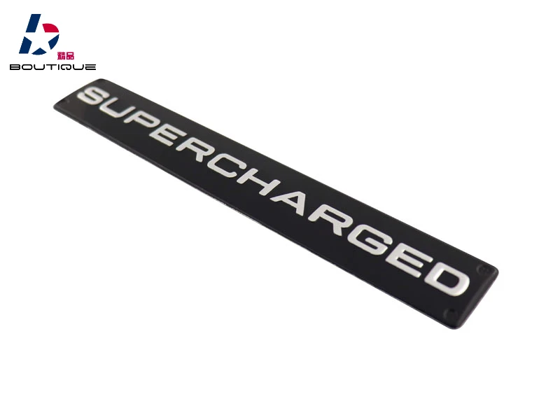 Черная Спортивная эмблема задней двери Range Rover знак стикер|Наклейки на