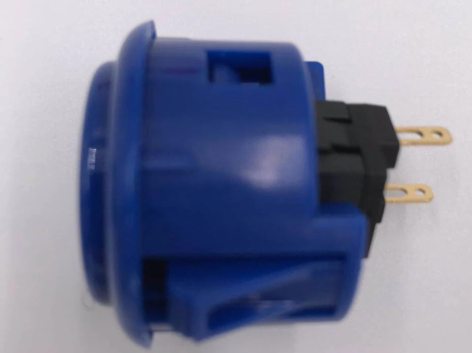 Royal blue 1 шт. классический Sanwa 30 мм кнопочный переключатель OBSF-30 прочная аркадная Кнопка yinglucky - Цвет: Royal blue