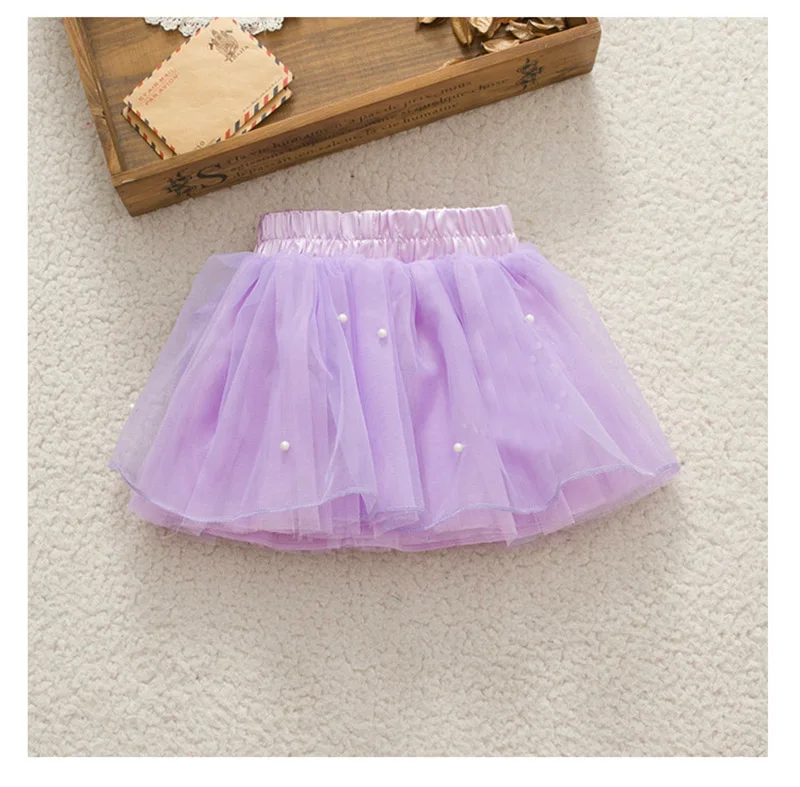 Цветная детская новая юбка-пачка для маленьких девочек бальное платье вечеринки