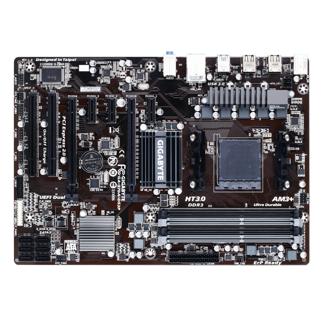 Gigabyte GA 970A DS3P DDR3 SDRAM DIMM 1066 1333 1600 1866 2000 мГц 1 5 В 32 ГБ AMD|Карты памяти| |