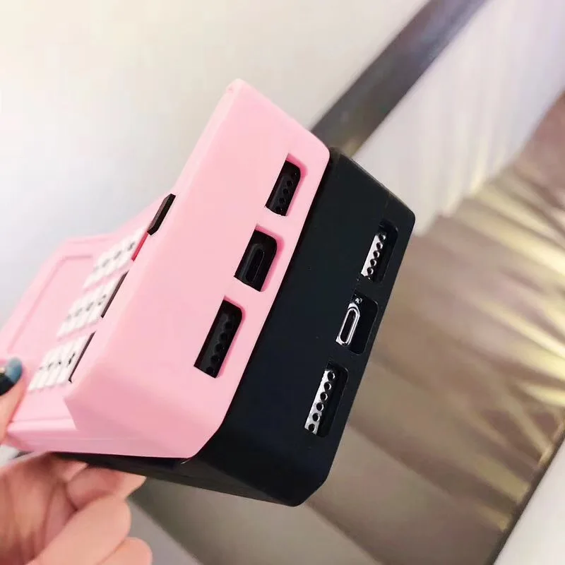 hot 3d classic mobile phone soft silicone case for iphone x xr xs max 12 11 pro max 6s 7 8 plus fashion cute protection cover free global shipping