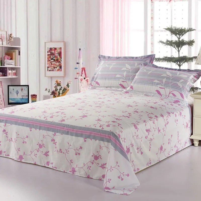4 DecorUhome 1 шт. хлопок простыни ДЕТСКИЕ Текстильные постельные принадлежности для дома покрывало без каблука Цветок Сердце мягкие теплые - Цвет: 4