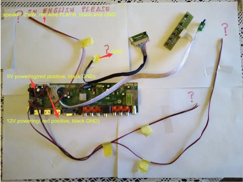 10,6 дюймов 1920*1080 ips ЖК-экран с водительской платой HDMI-VGA-AV-USB-TV DIY комплект проектора 800: 1 для домашнего кинотеатра diy