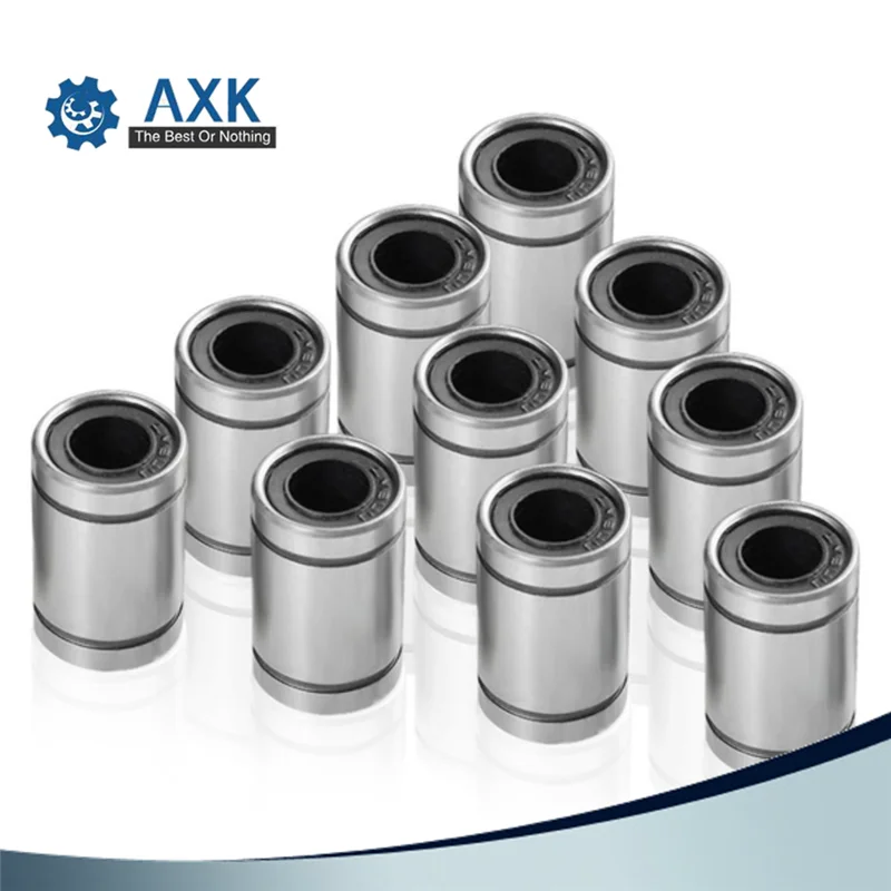 Free shipping 12pcs/lot LM10UU Linear Bushing 10mm CNC Bearings | Обустройство дома