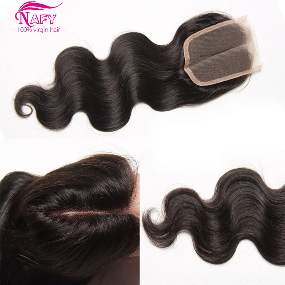 Перуанский Девы Волос Объемной Волны Lace Closure Человеческих Закрытие Rosa Продукты