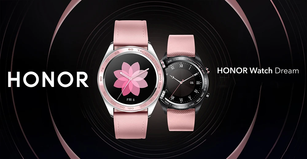 Новинка! Huawei Honor Watch Dream, умные часы, спортивные, для сна, бега, велоспорта, плавания, горы, gps, 1,2 дюймов, AMOLED, цветной экран, 390*390, часы