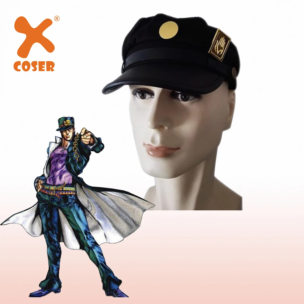 Кепка для косплея XCOSER Teens jotero Черная кепка с козырьком 2019|Аксессуары костюмов| |
