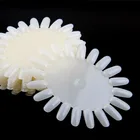 Веер для накладных ногтей прозрачный белыйнакладные ногти Типсы для практики дизайна ногтей инструменты для демонстрации дизайна ногтей