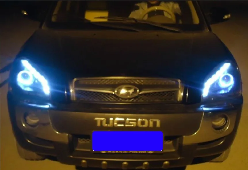 HID, 2005~ 2009, автомобильный Стайлинг, Tucson фара, Solaris, accent, Elantra, Genesis, i10, i20, santa fe, lantra; Tucson фара
