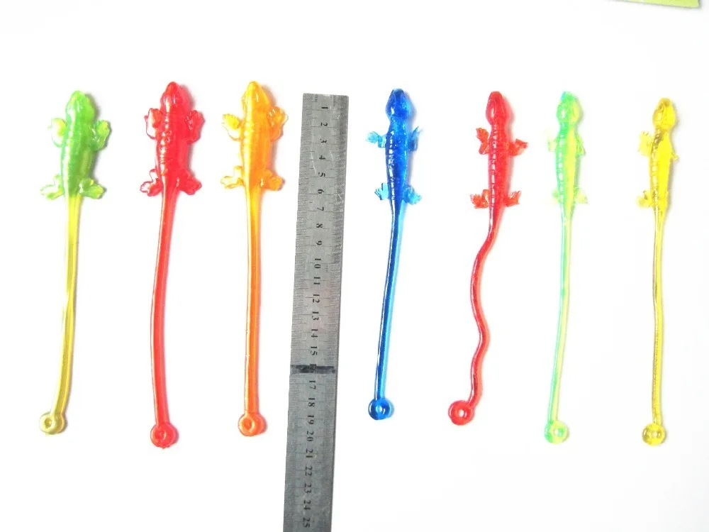 1 шт. Новинка Gag Игрушки Продукты ящерица животных слизь вязкой восхождение фигурку забавные гаджеты для детей шалость