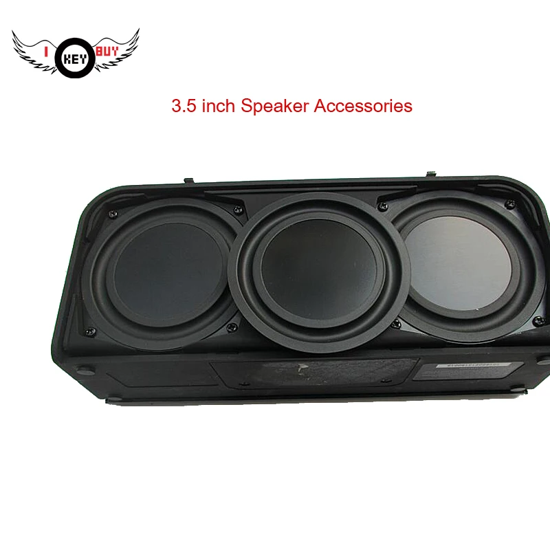 I Key Buy 1 шт. DIY 3,5 дюймовый звуковой динамик Altavoz portatil пассивный радиатор вспомогательные басы Boost колонки для музыкального центра