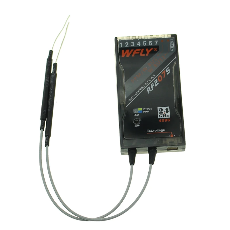 2,4G WFLY приемник WFR04S WFR06S WFR07S WFR09S WBUS RF201S RF207S PPM/PCMS для дистанционного управления для радиоуправляемого дрона