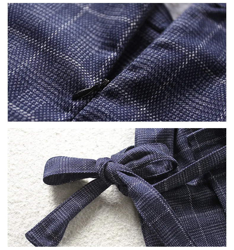 Детский клетчатый костюм для девочек новинка 2018 осенне зимний модный тренд