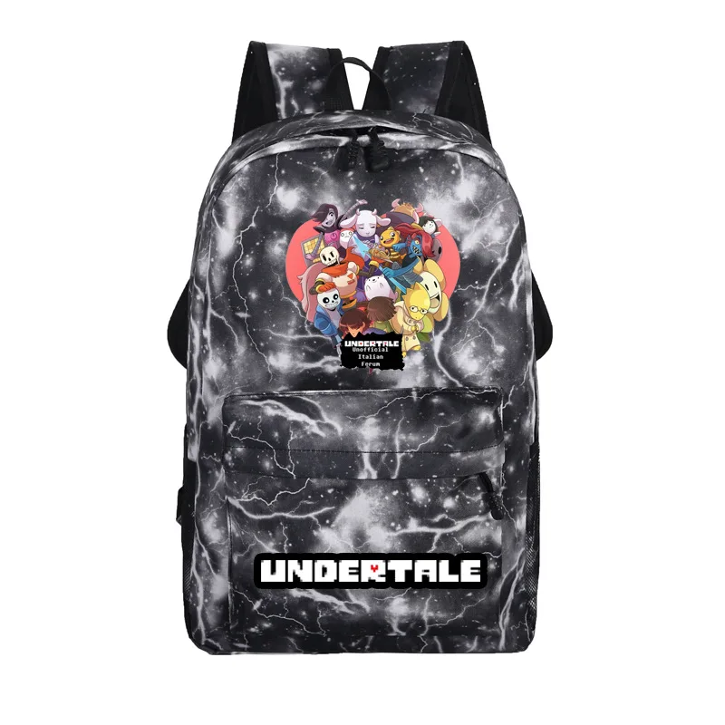 Рюкзак с аниме Undertale для подростков школьная сумка мальчиков и девочек
