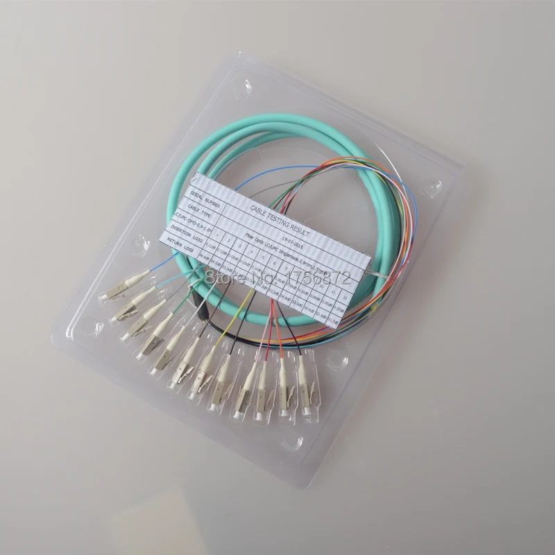 Волоконно-оптический Контур 3 м 12 ядер LC Multimode 50/125 10 ГБ OM3 | Мобильные телефоны и