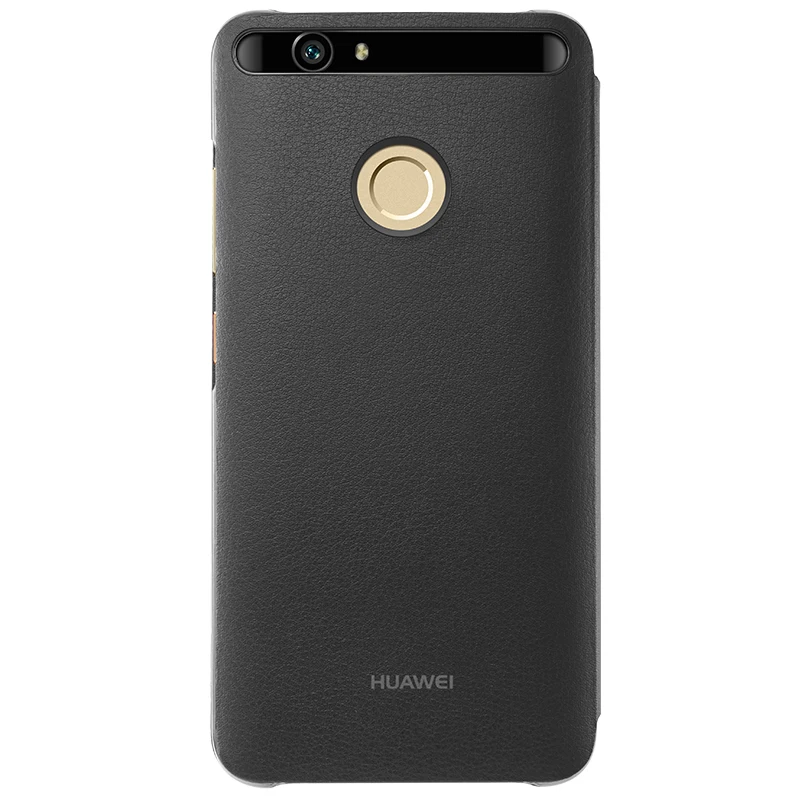 Смарт Флип кожаный чехол матовый жесткий защитный чехол для huawei Nova " CAN-L11 CAN-L12 CAN-L13 CAZ-AL10 CAN-L01 L02 - Цвет: Gray