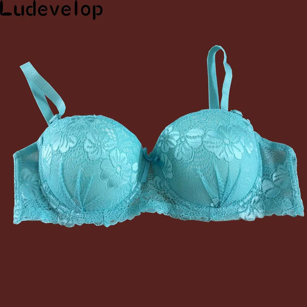 Ludevelop Для женщин пикантные Бюстгальтеры для черный красный синий зеленый Нижнее