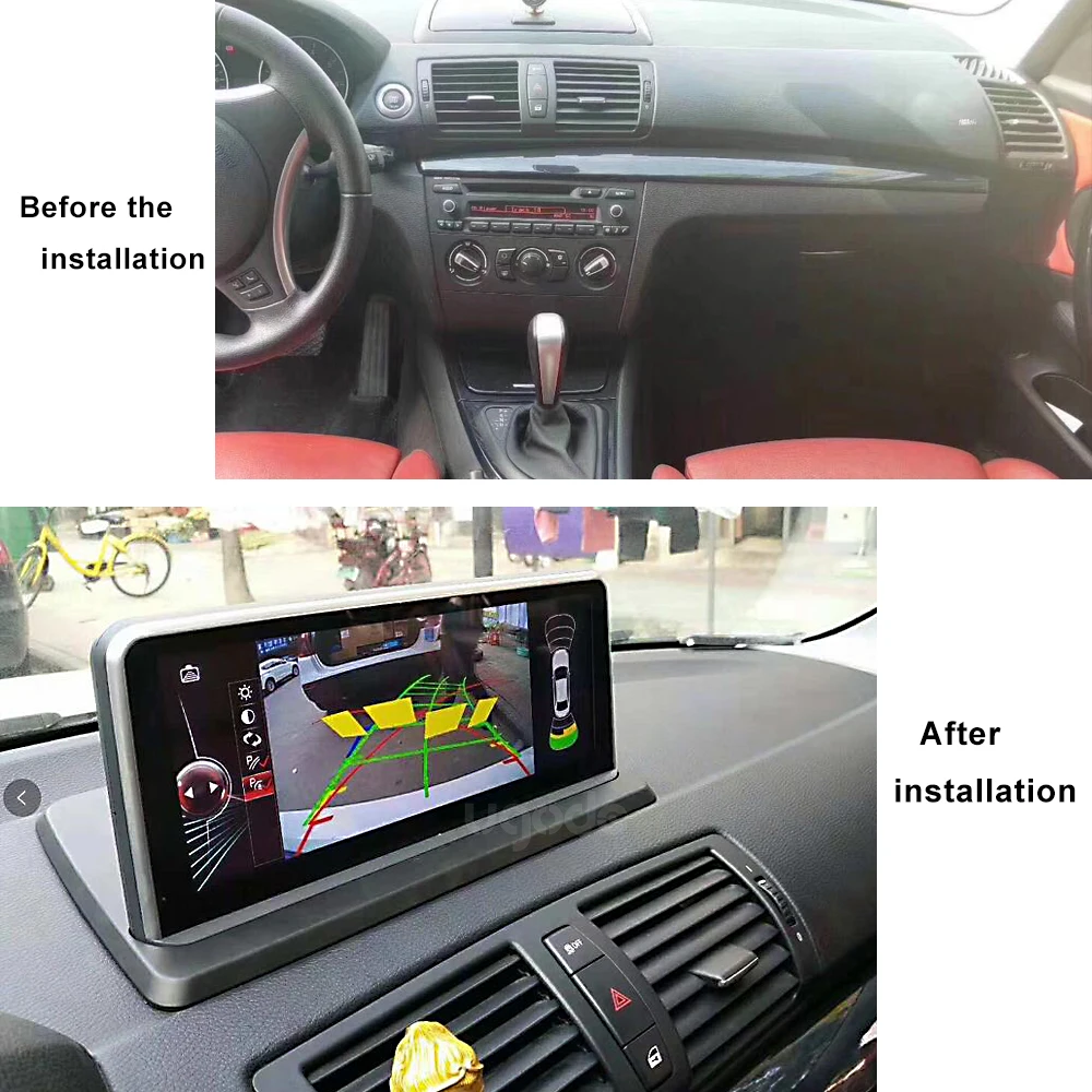 Автомобильный GPS навигатор Ugode Android 7 1 стерео IPS экран 10 25 дюйма для BMW серии E81 E82 E87
