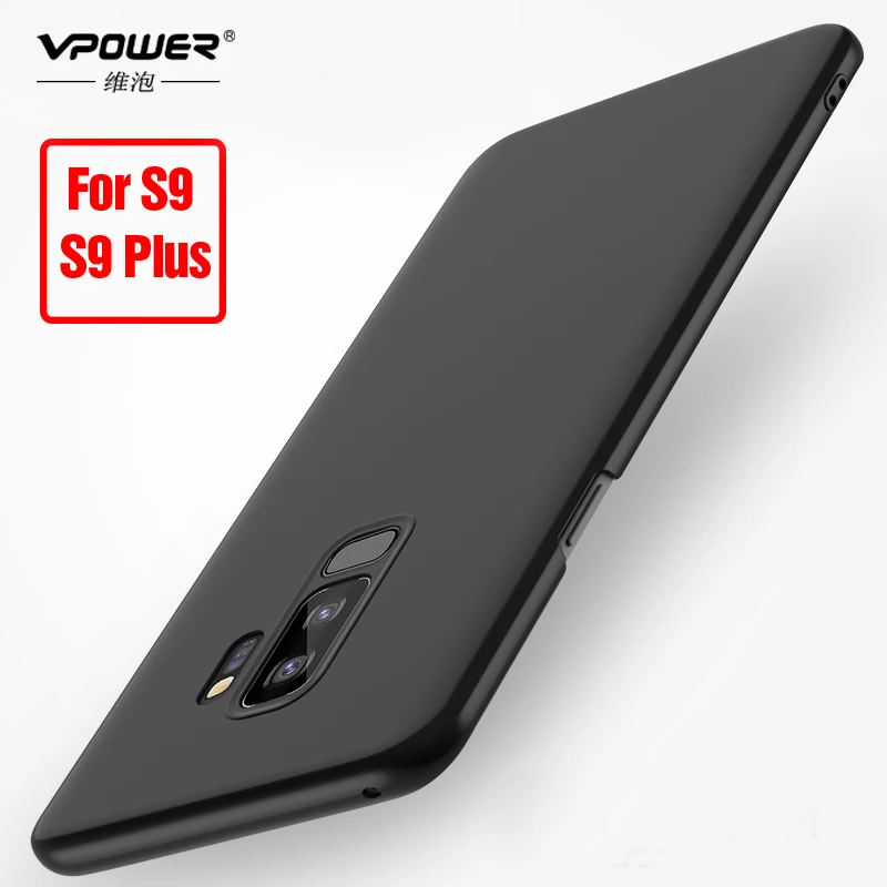Чехол для Samsung S9 S8 galaxy Plus чехлы Vpower PC жесткий защитный чехол s9 plus задняя крышка