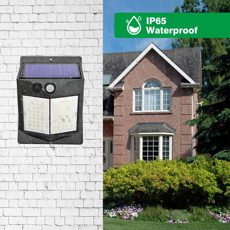 Модернизированный датчик движения светодиодный настенный светильник Солнечная