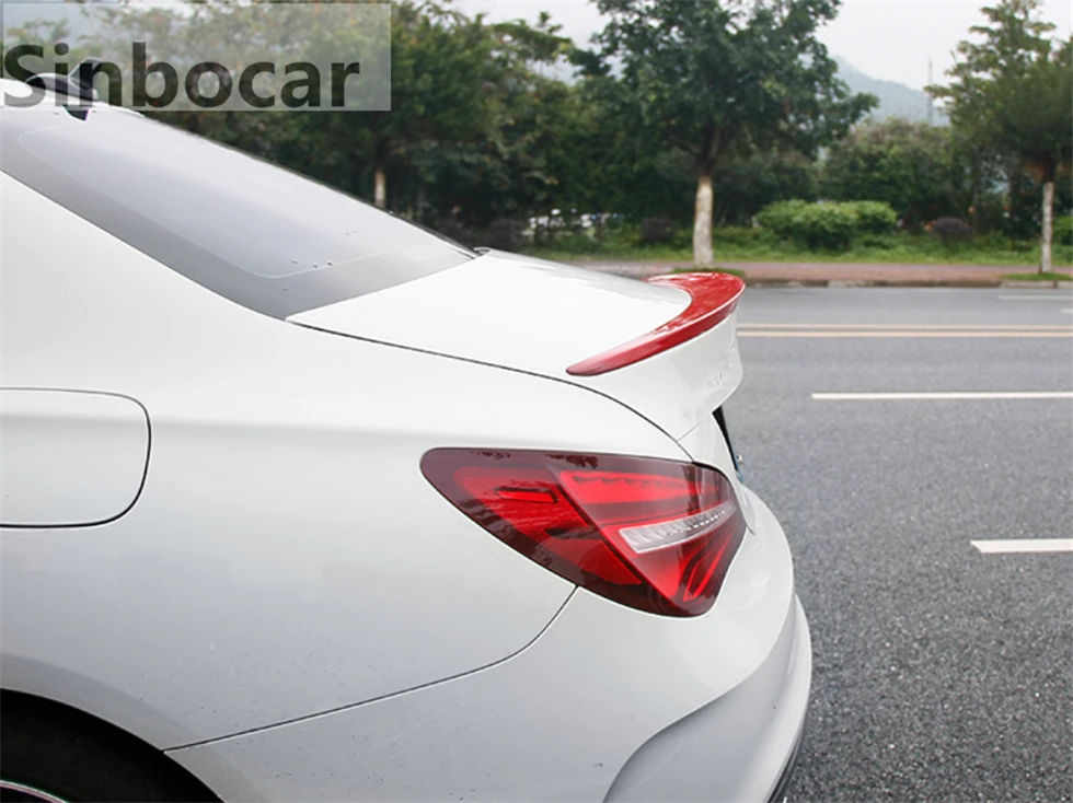 Краска дефлектор спойлер заднего крыла губ ABS для Benz CLA W117 Mercedes Benz CLA180 CLA200 CLA250 спойлер