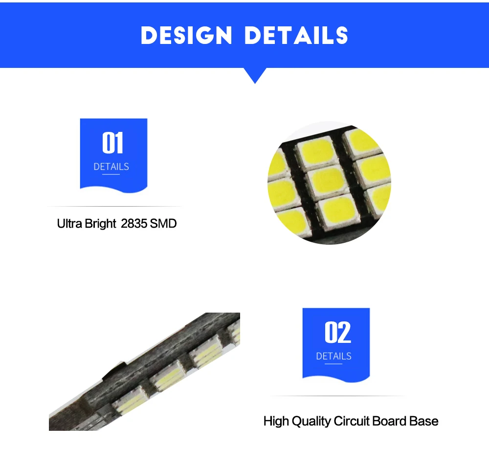 Aeing 1 шт. T10 W5W светодиодный свет лампы автомобиля белого Нет OBC Canbus Error Free 12SMD клиновидные боковые/номерной знак/внутренний и внешний створчатый распашный дверь/лампы для чтения лампа