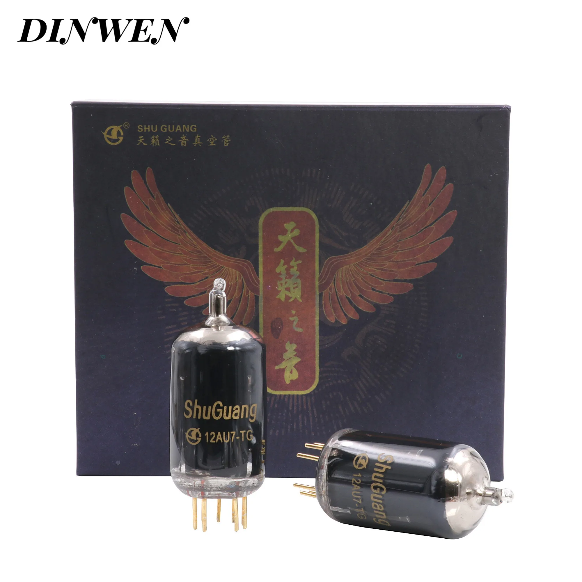2 шт. Shuguang 12AU7-TG 12AX7-TG вакуумная электронная трубка замена ECC83/ECC803S/7025/5751/6N4 усилитель