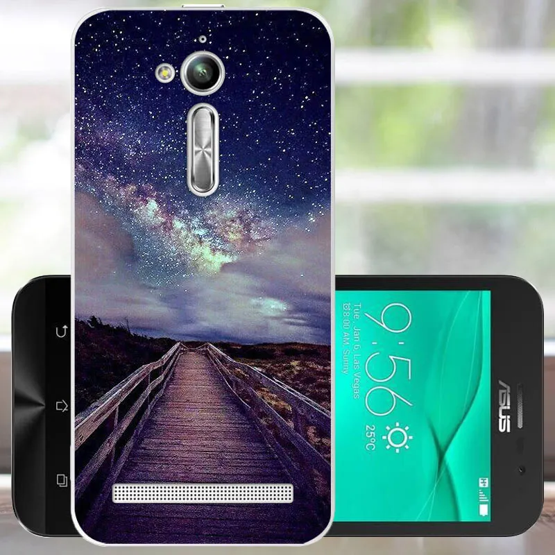 Чехол FANATU из мягкого ТПУ ASUS Zenfone Go ZB500KL 5,0 дюймов защитные колпаки для задней панели Fundas для ASUS Zenfone Go ZB500KL чехол для телефона - Цвет: XKQ