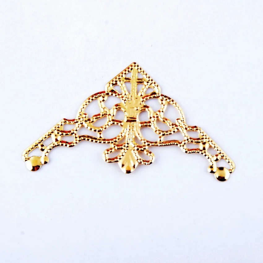 Бесплатная доставка розничная продажа 50 шт. филигранные обертки коннекторы