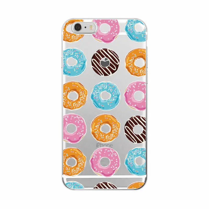 Для apple iPhone 6 XS Max 7 7Plus 8 8Plus X еда Фрукты кофе сосна яблоко лимонный банановый кактус клубника суши чехол для телефона чехол