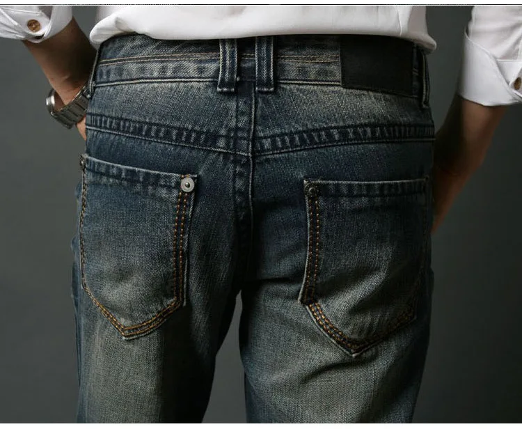 ICPANS мужские расклешенные джинсы Bootcut Boot cut джинсы мужские классические джинсовые расклешенные винтажные прямые мужские джинсы брюки