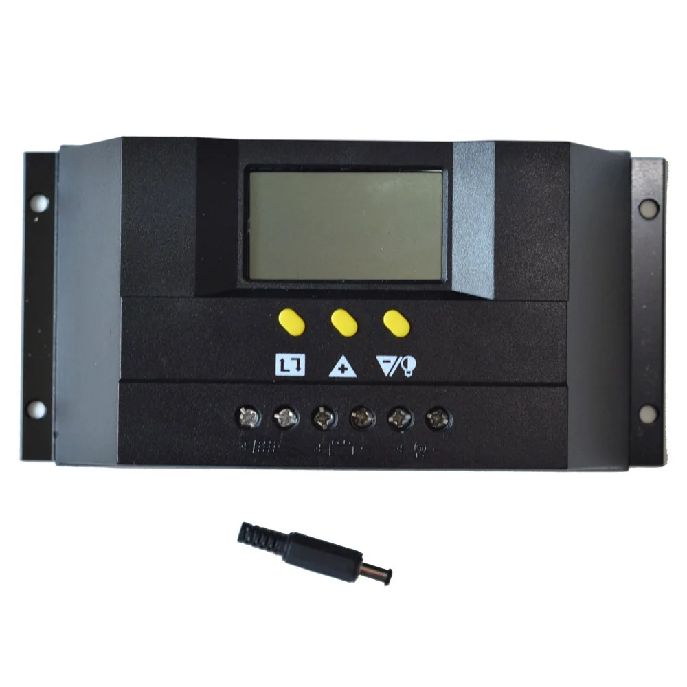 PowMr PWM 30A 48В Солнечный контроллер LCD PV Панель Контроллер заряда батареи Солнечная