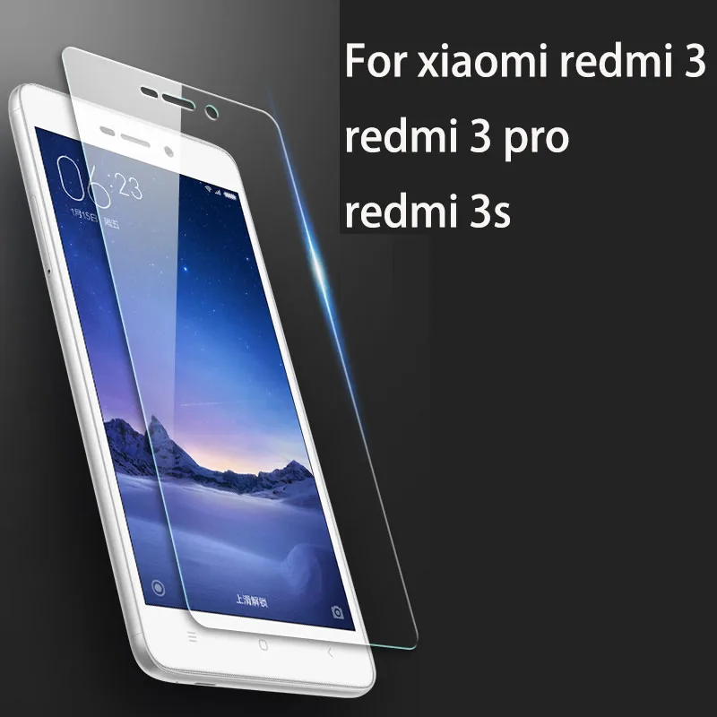 YueTuo закаленное стекло для xiaomi redmi 3s 3x 3pro prime 2.5d 9h Защитная пленка для переднего экрана для redmi 3 pro s x redmi 3 стекло