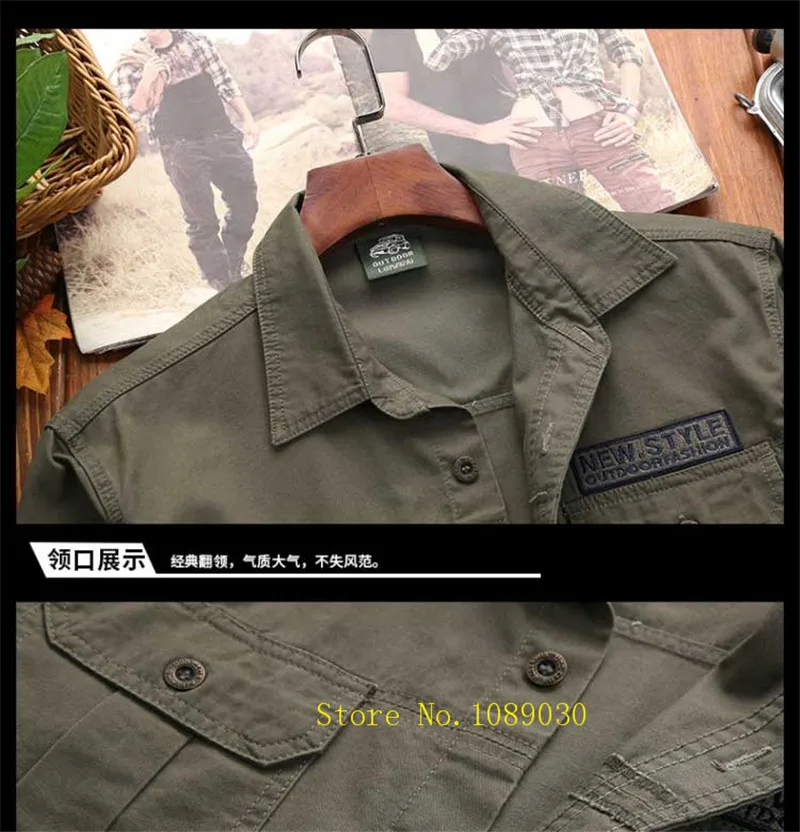Новая весенняя джинсовая рубашка AFS Мужская camisa masculina брендовая Военная Мужская рубашка с длинным рукавом chemise homme Повседневная рубашка