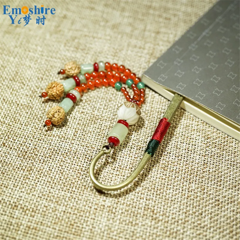 

Ancient Chinese Women Hairpin Innovative Stationery Book Marks for Readers Wholesale Bookmark Metal Retro Vintage Bookmarks M151