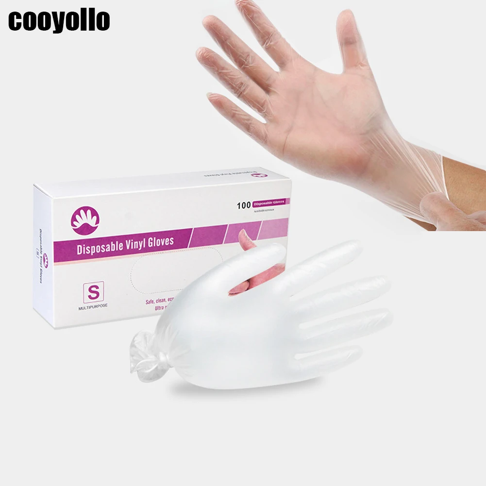 

Перчатки одноразовые из ПВХ, S/M/L, водостойкие, нетоксичные, 100 шт./кор.