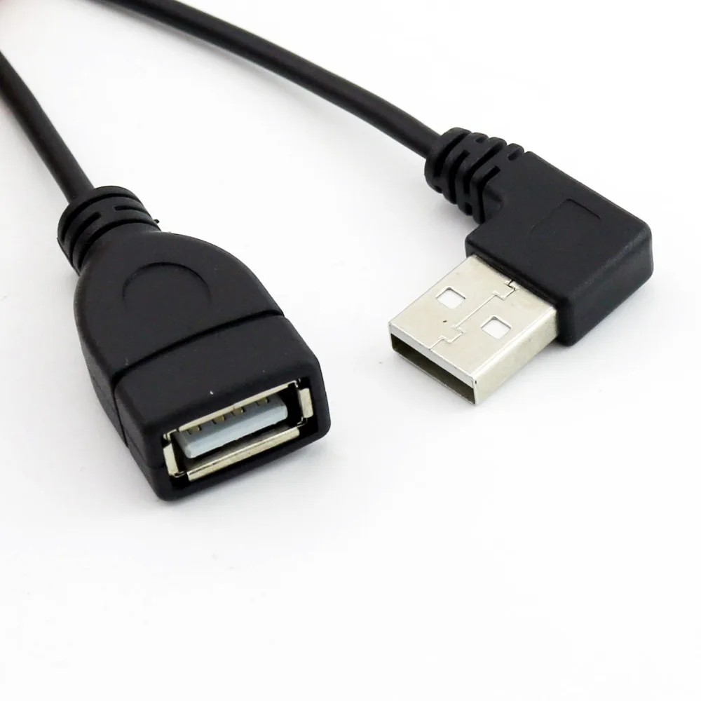 Спиральный адаптер соединитель 10x USB 2 0 A Мама папа кабель шнур 1 5 м левый/правый