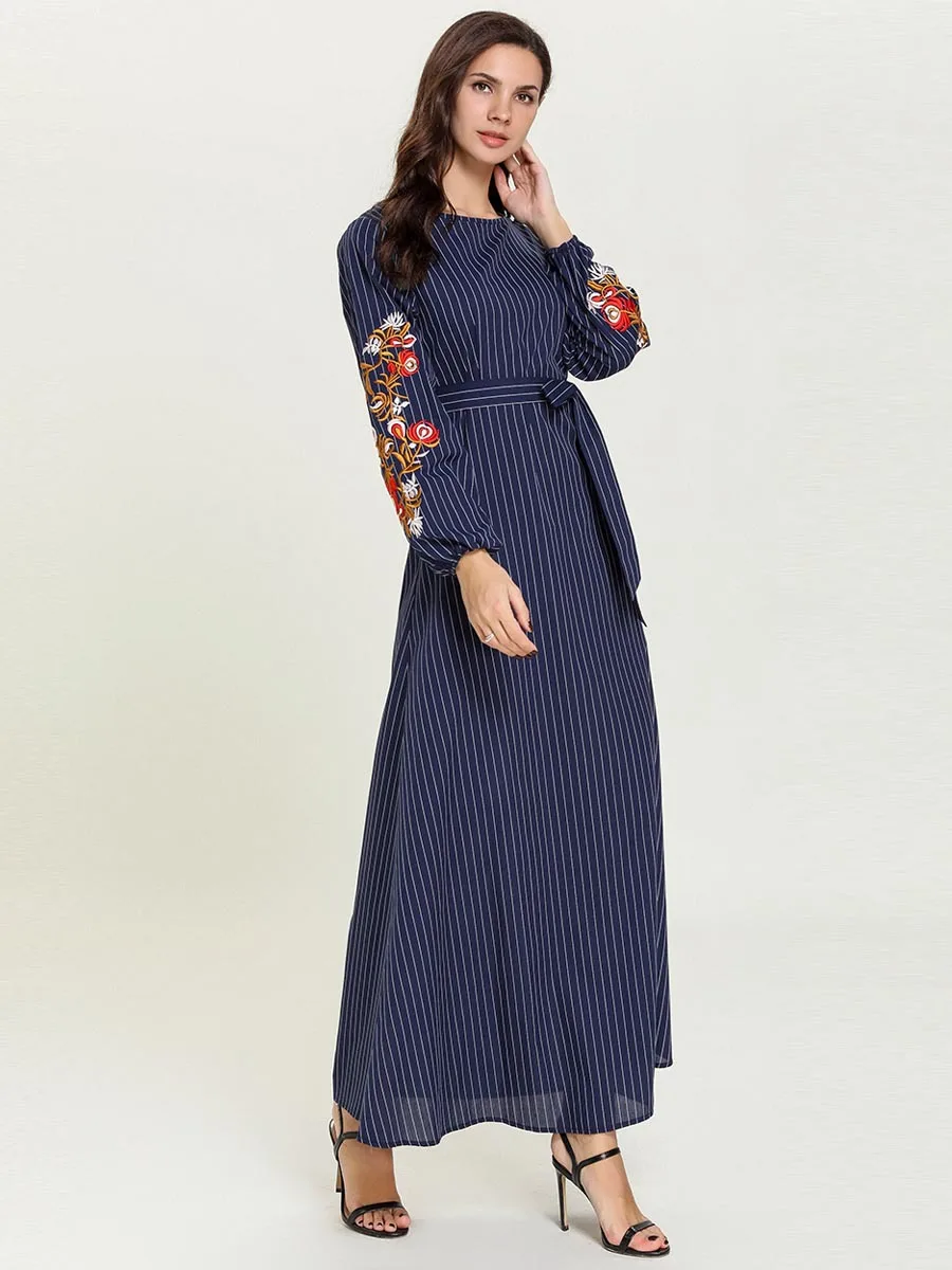 Женское платье Кафтан размера плюс мусульманский хиджаб в турецком